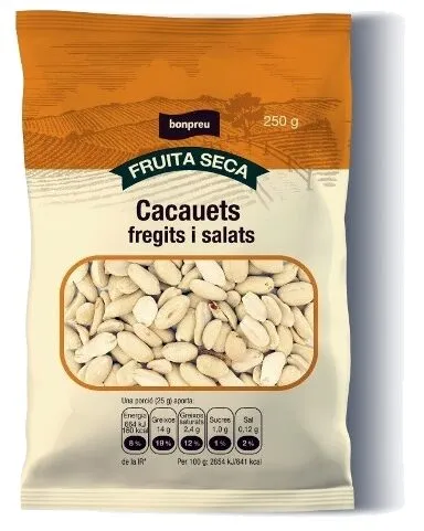 Cacauets fregits i salats