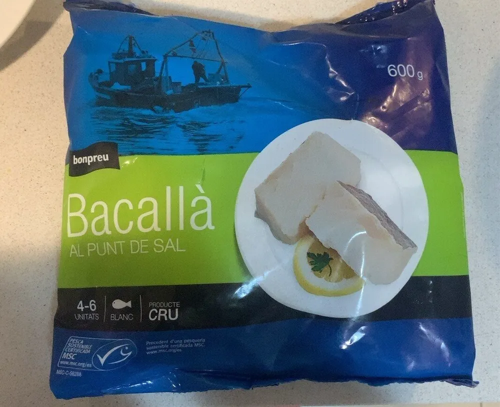Bacallà al punt de sal