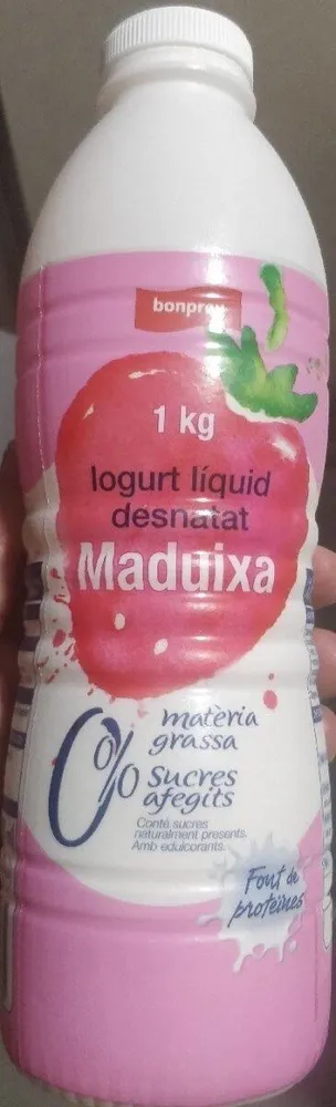 Iogurt líquid desnatat