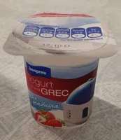 Iogurt a l'estil grec amb maduixa