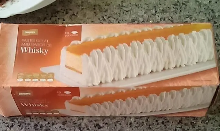 Tarta de whisky