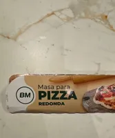 Masa para pizza redonda