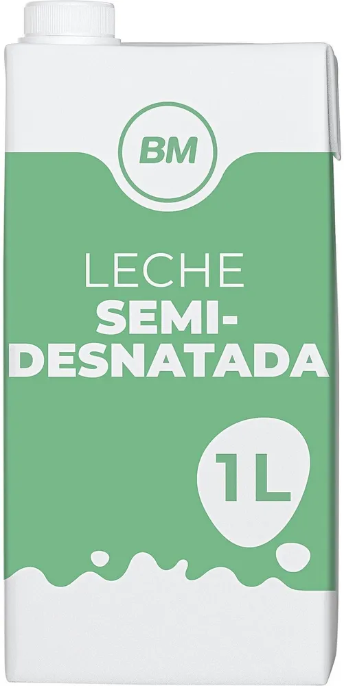 Leche semidesnatada