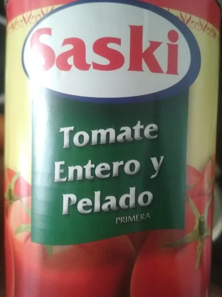Saski tomate entero y pelado