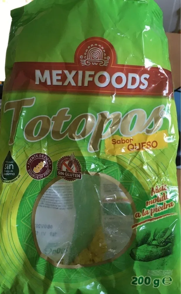 Totopos Sabor Queso