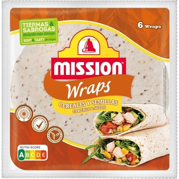 Wraps Cereales y Semillas