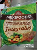 Tortillas de trigo integrales