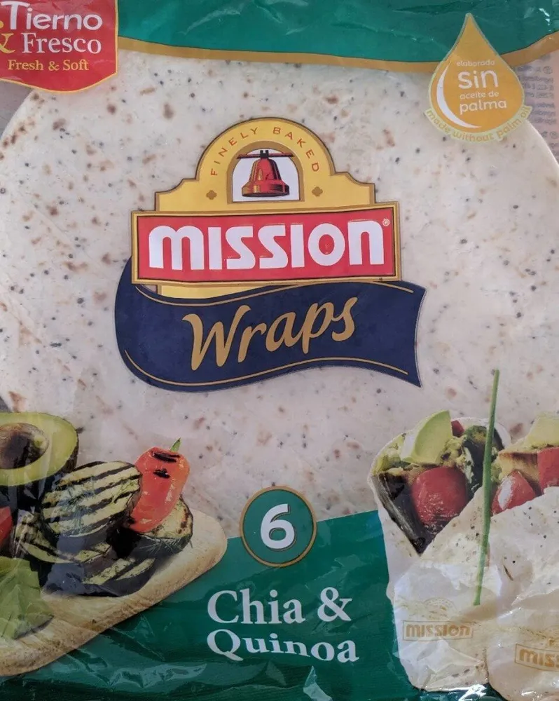 Wraps chia & quinoa