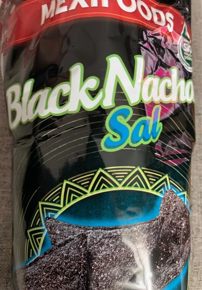 Nachos black sin gluten bolsa 200 g