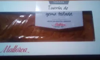 Turrón de yema tostada