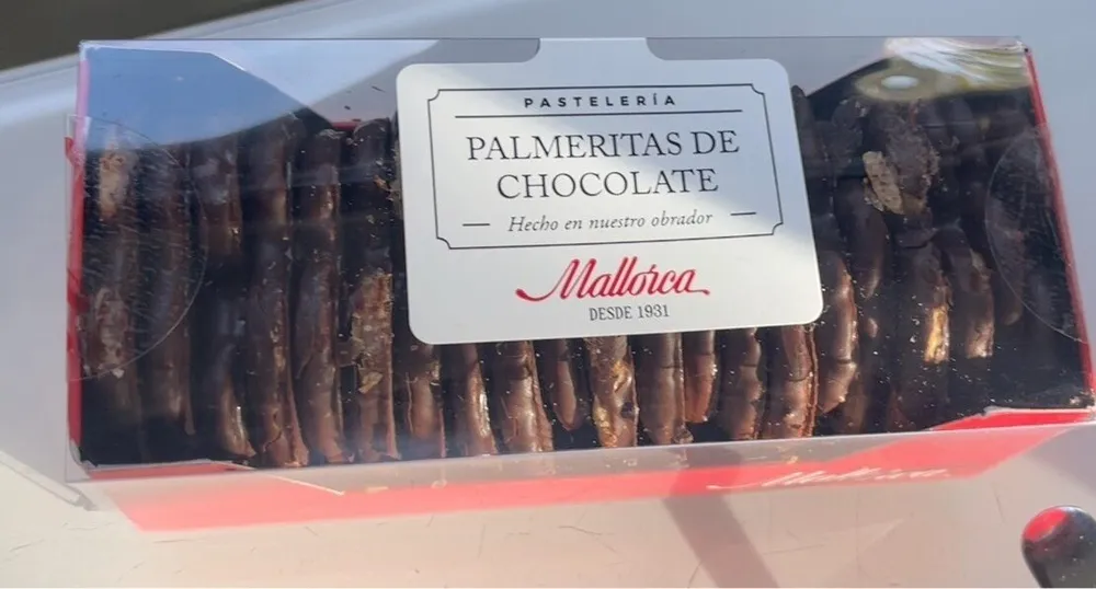 Palmeritas de Chocolate