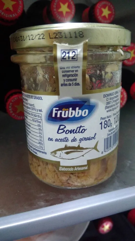 Bonito en aceite de girasol