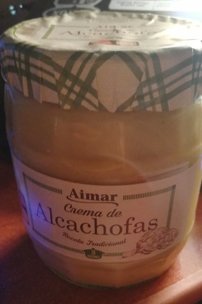 Crema de alcachofa