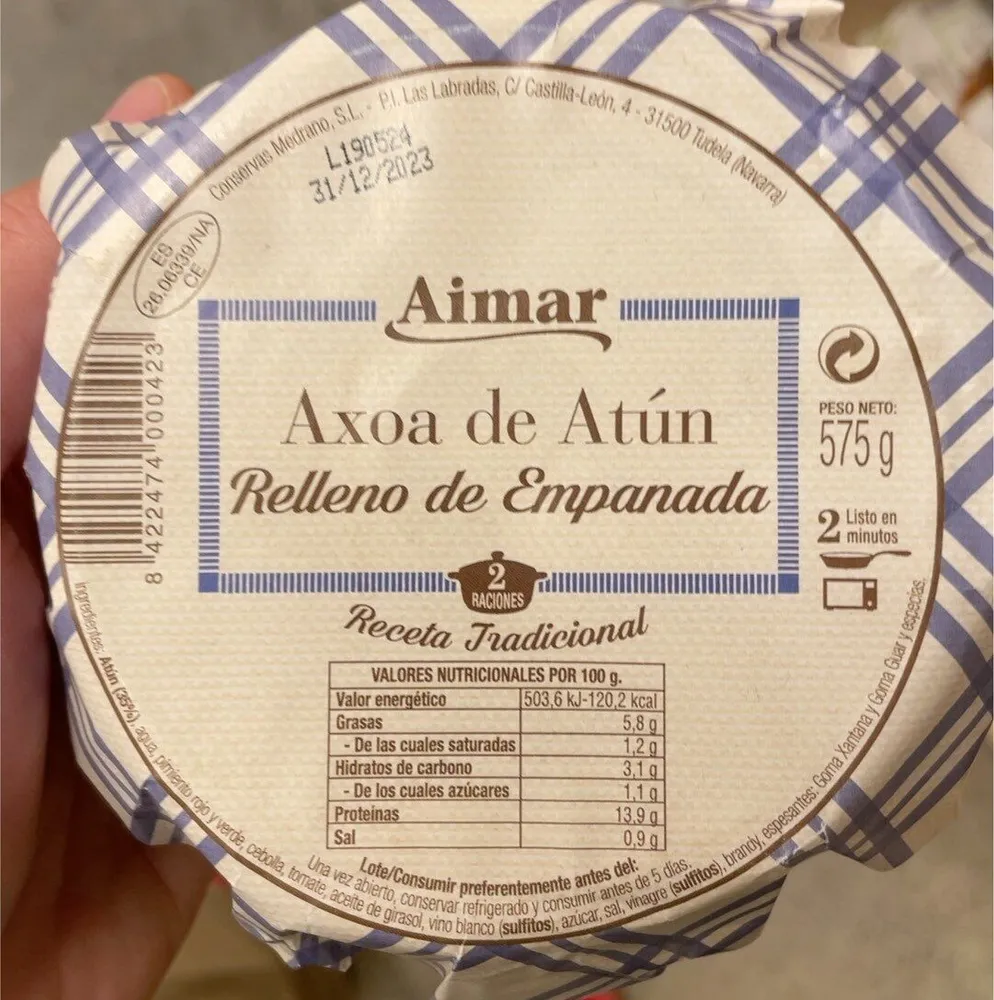 Axoa de atun