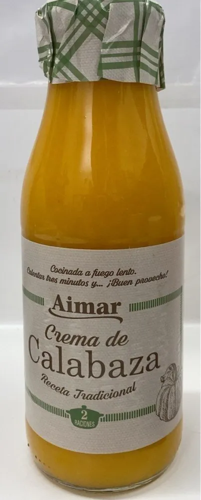 Crema de Calabaza