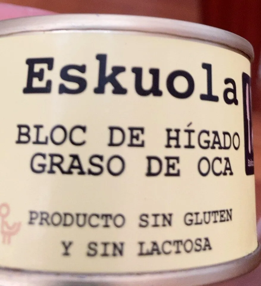 bloc de higado graso de oca