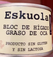 bloc de higado graso de oca