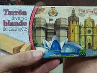 Turrón blando de cacahuete