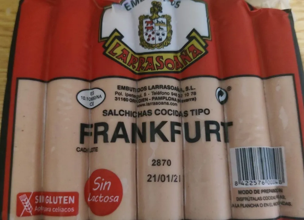 Salchichas frankfurt