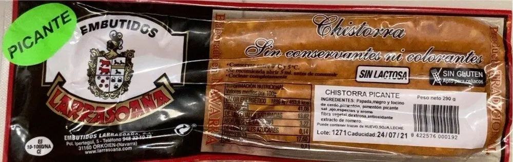 chistorra picante