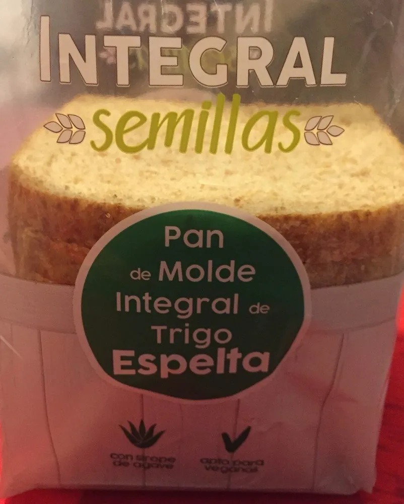 Pan de molde integral con espelta
