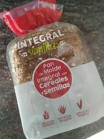Pan de molde integral con cereales y semillas