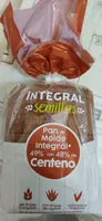 Pan de molde integral con centeno