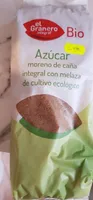 Azúcar Moreno de caña integral con melaza
