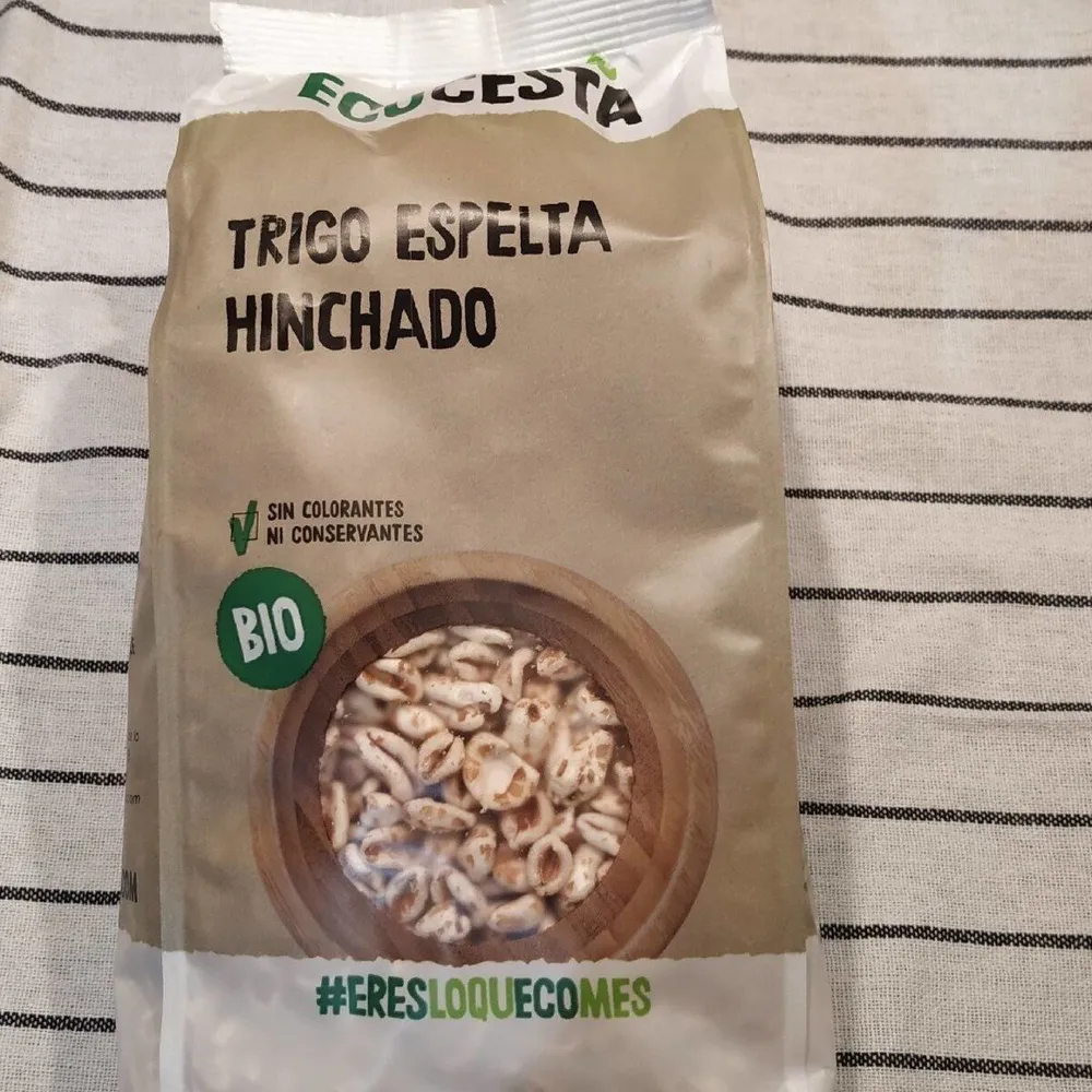 Trigo espelta hinchado
