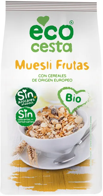 Ecocesta Muesli Frutas Ecológico