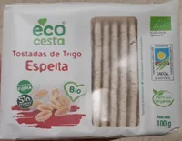 Tostadas de trigo espelta