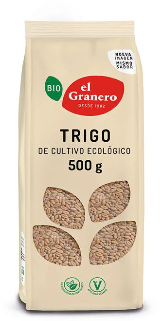 Trigo de cultivo ecológico