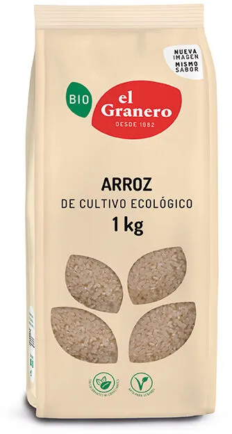 Arroz de cultivo ecologico