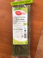 Espaguetis al alga espirulina de agricultura ecológica