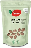Semillas de lino de cultivo ecológico