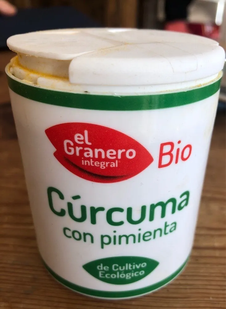 Curcuma con pimienta