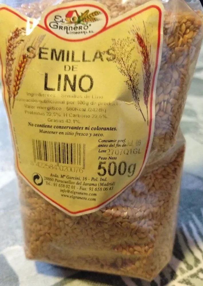 Semillas de lino