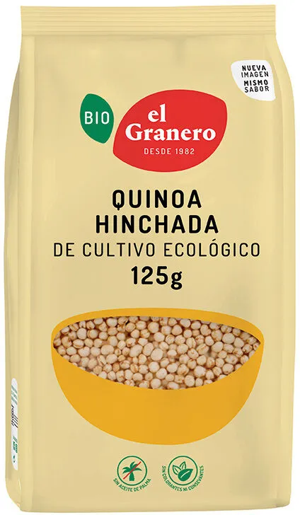 Quinoa Hinchada 125G El Granero