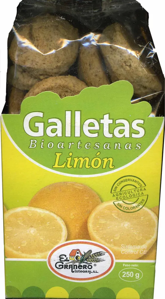 Galletas bioartesanas limón