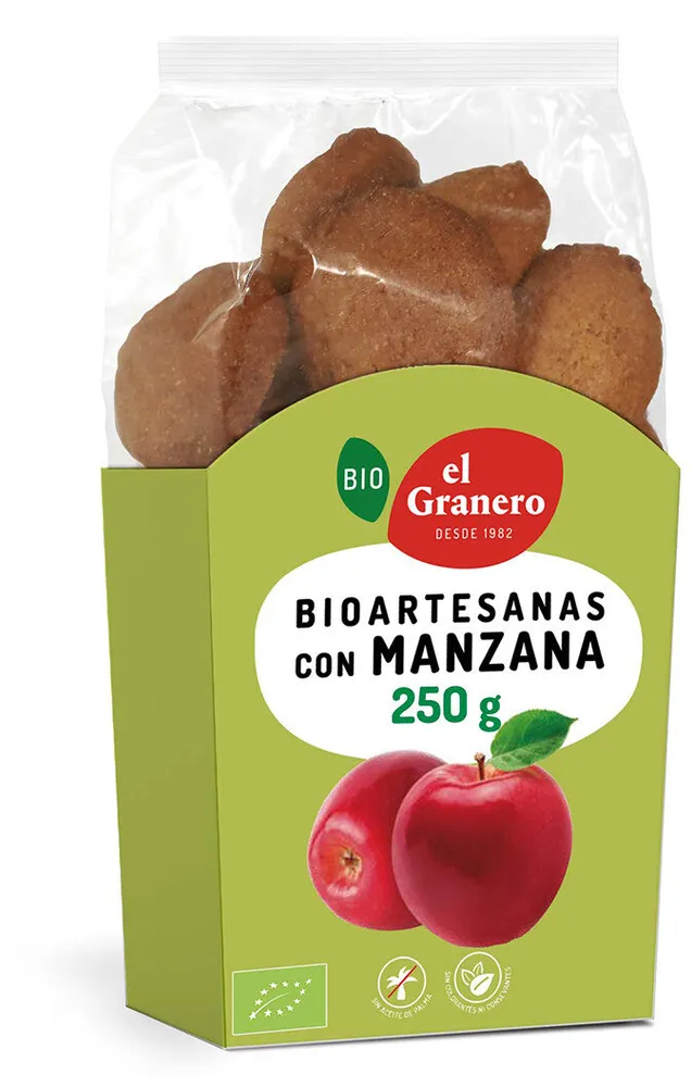 Galletas BioArtesanas con Manzana