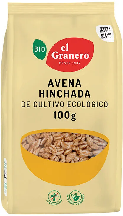 Avena hinchada