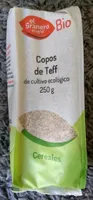 Bio copos de teff de cultivo ecológico