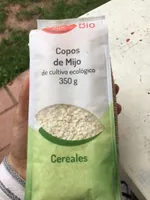 Copos de mijo de cultivo ecologico