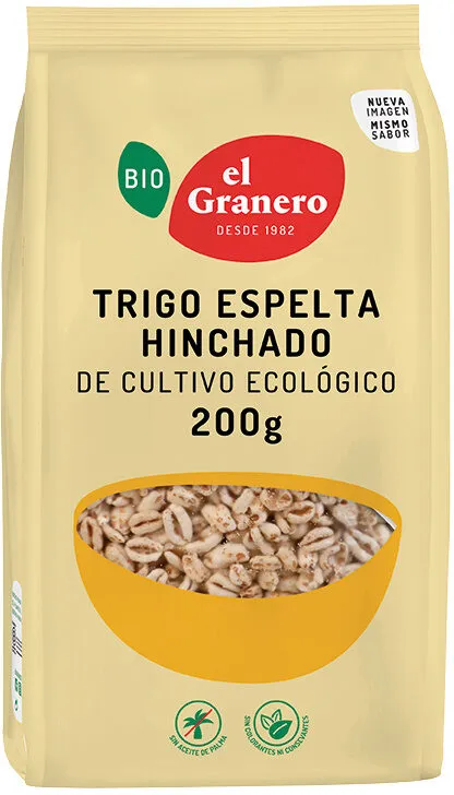 Espelta hinchada