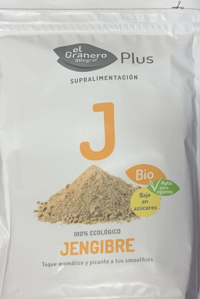 Jengibre Bio El Granero Integral