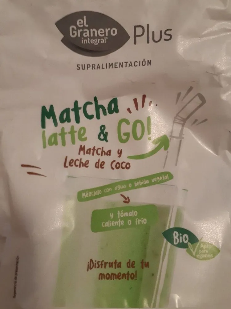 Matcha latte & go