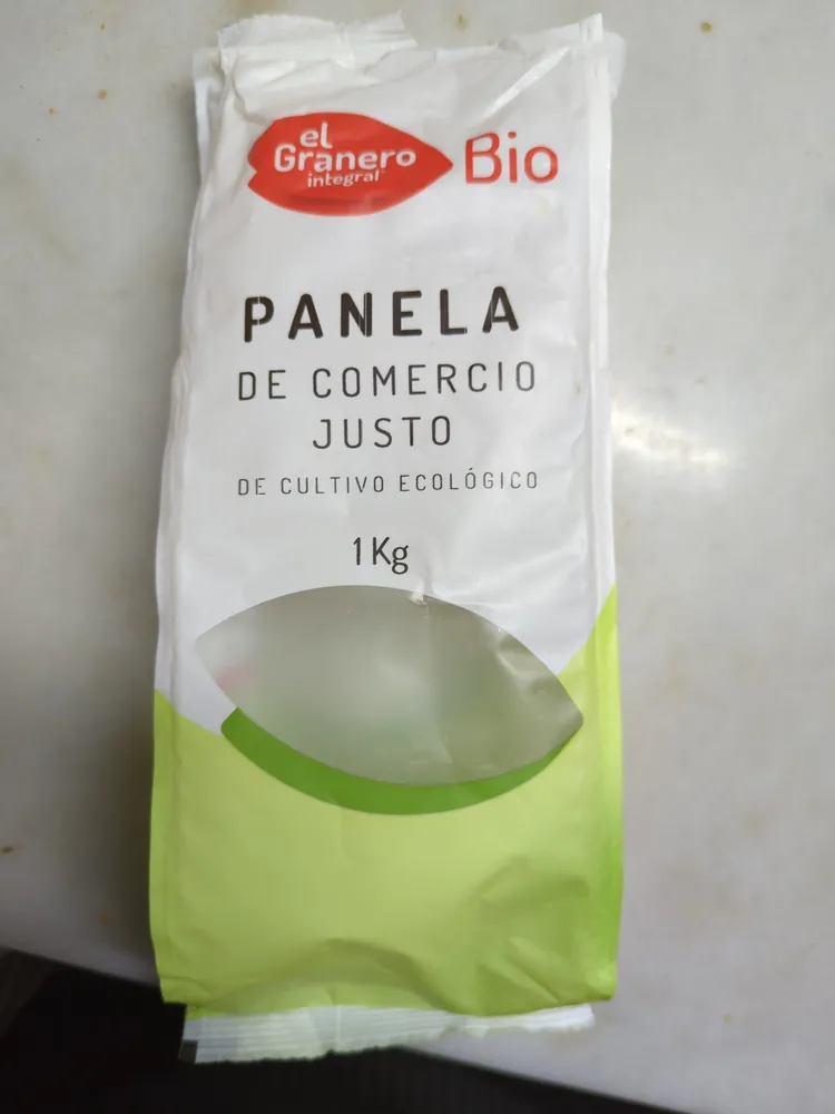 Panela de comercio justo de cultivo ecológico
