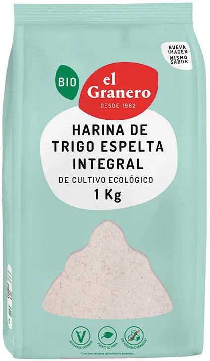 Harina de trigo espelta integral