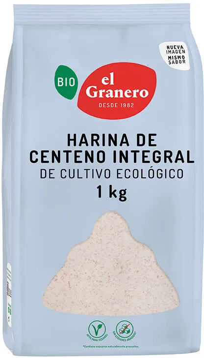 Harina de centeno integral