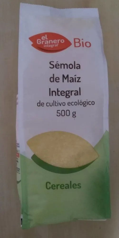 Sémola de maíz integral